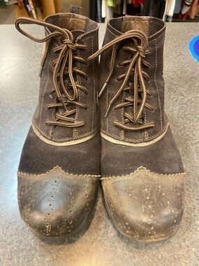 Sorel Brown Suede & Leather Chukka Boots